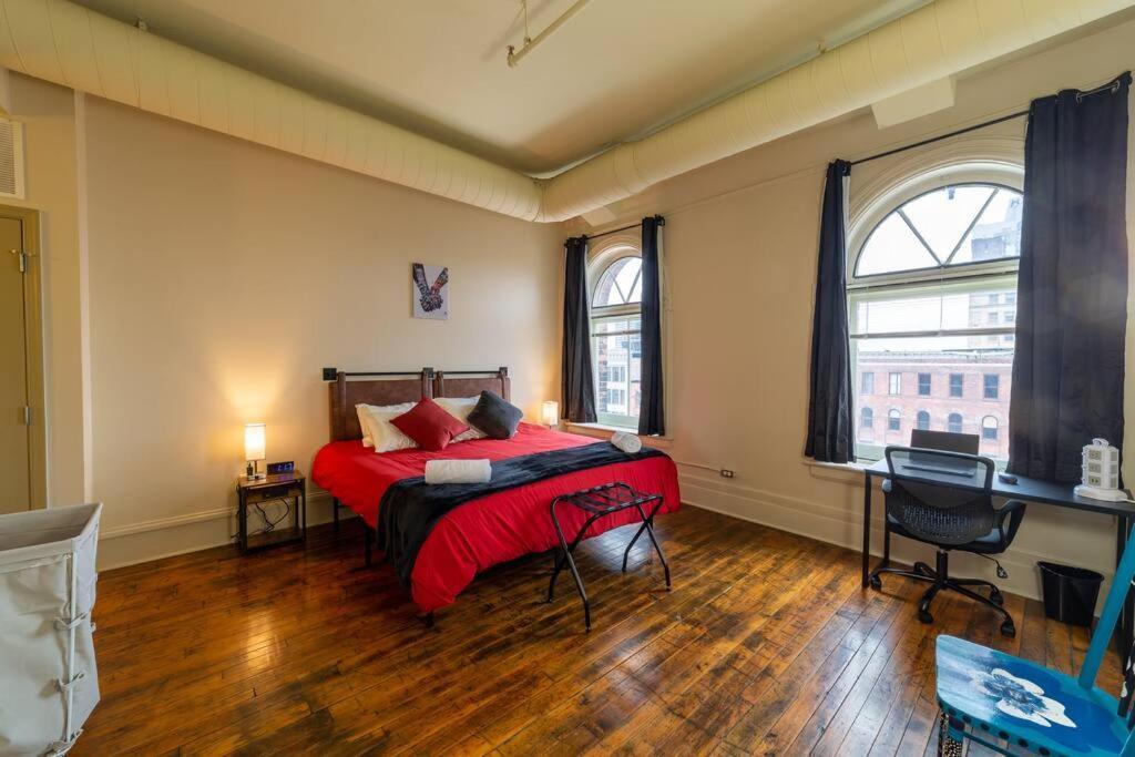ロチェスターKing Bed W/ Panoramic Views Of Dt!アパートメント エクステリア 写真